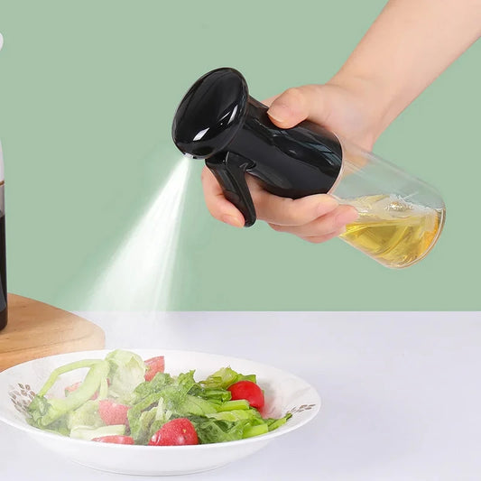 1PC 200/300ml Oil Spray Bottle Camping BBQ Cooking Kitchen Baking Olive Oil Dispenser Vinegar Air Fryer Sprayer Salad Gadgets