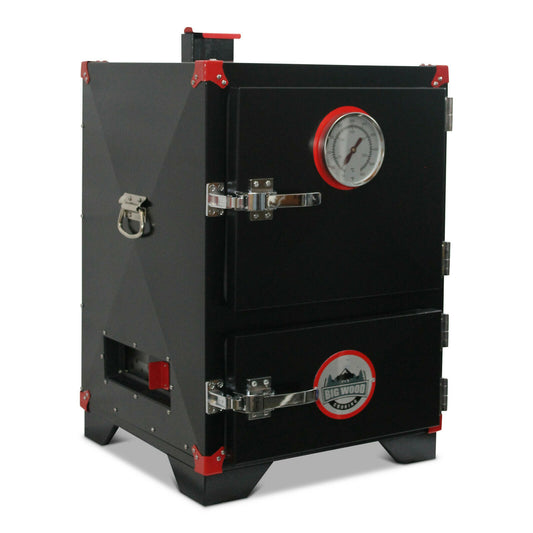The Big Woods Smoker: Your Personal Competition Charcoal Cabinet Smoker - Big Wood Cooking