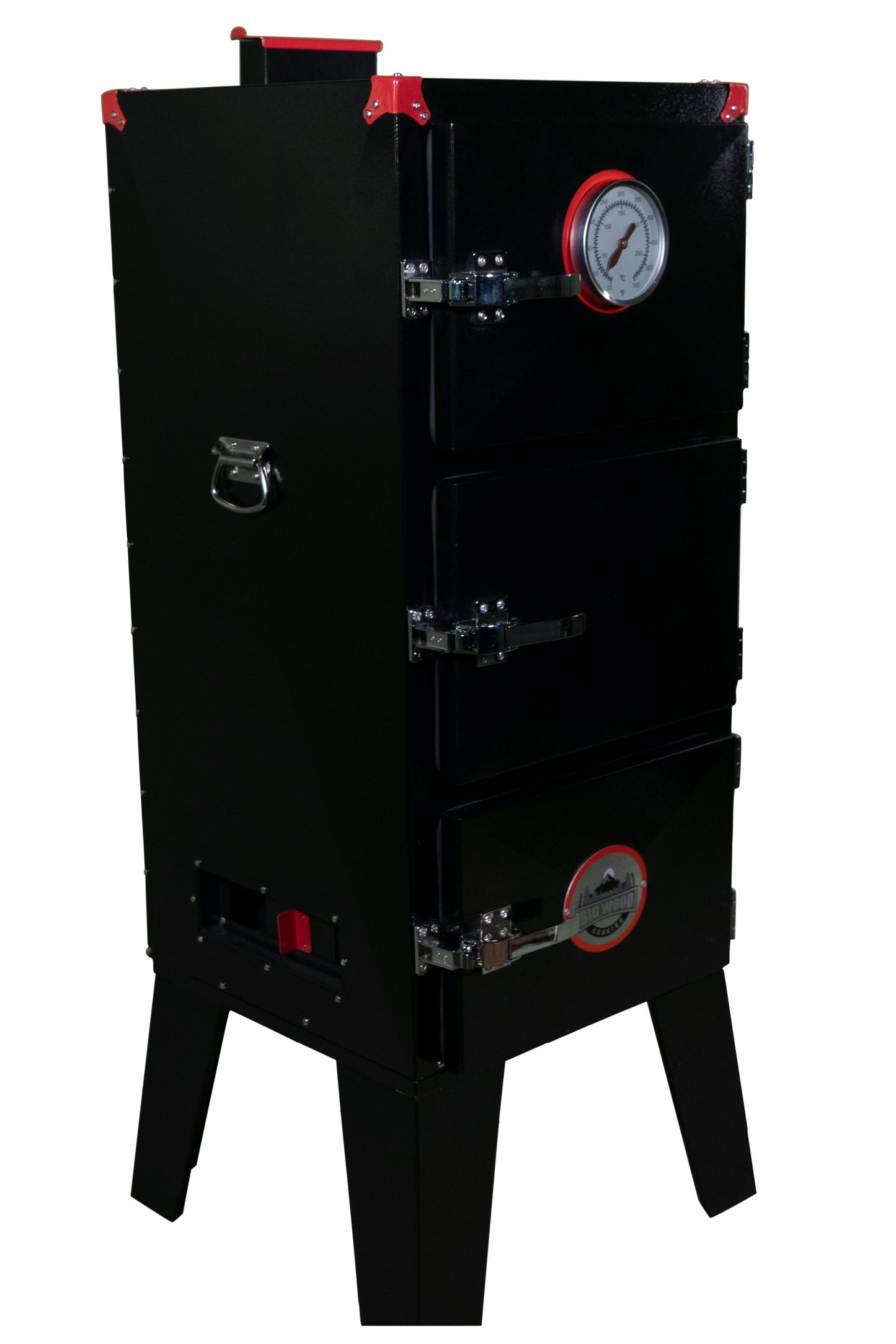 The Big Wood Cooking Double Stack Smoker