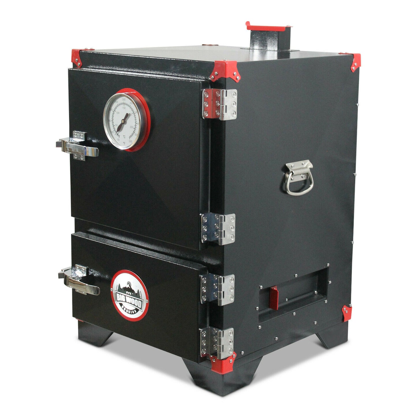 The Big Woods Smoker: Your Personal Competition Charcoal Cabinet Smoker - Big Wood Cooking