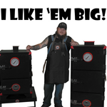 The Big Wood Cooking Double Stack Smoker