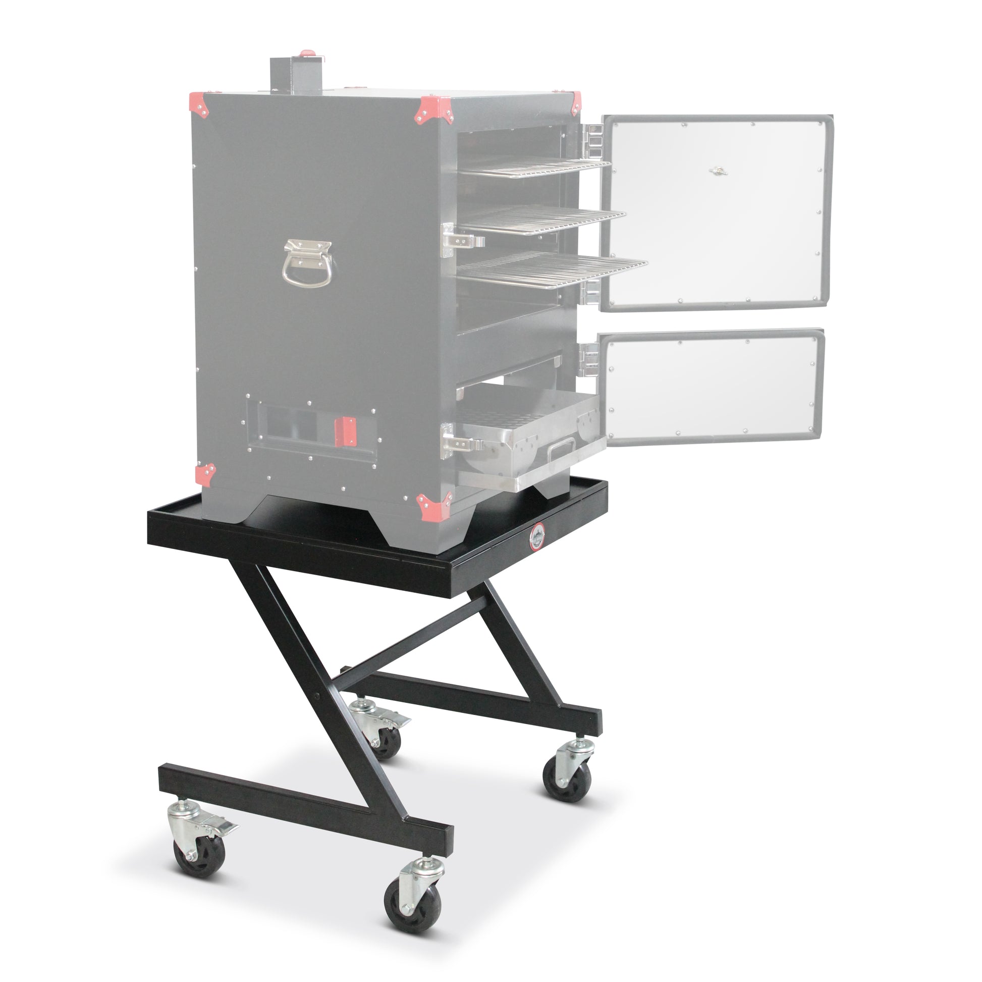 Big wood smoker cart,wood smoker cart,cart,smoker,