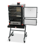 Big wood smoker cart,wood smoker cart,cart,smoker,